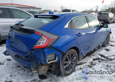 2020 Honda Civic Ex из США, поврежденный, VIN SHHFK7H65LU220552